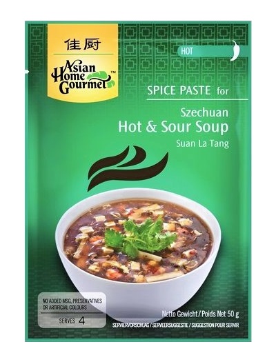 Preparato per zuppa agro piccante di Sichuan A.H.G. 50g.